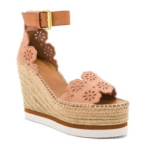NWT & box See By Chloe Glen Wedge Sandals